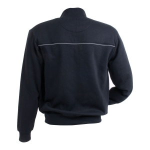 Sweat homme à fermeture éclair 60% coton, 40% polyester 280 g/m2 avec 3 poches avec fermet 4