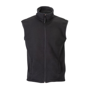 Gilet polaire sans manche 180g/m2 avec fermeture éclair et 2 poches latérales. Tailles S/M 3