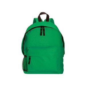 Sac à dos en polyester 600D avec 3 poches, dont une latèrale en filet. Bretelles réglables 26