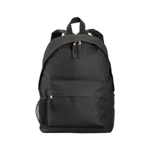 Sac à dos en polyester 600D avec 3 poches, dont une latèrale en filet. Bretelles réglables 28