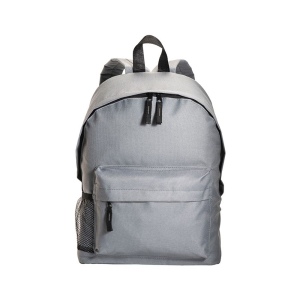 Sac à dos en polyester 600D avec 3 poches, dont une latèrale en filet. Bretelles réglables 22