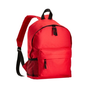 Sac à dos en polyester 600D avec 3 poches, dont une latèrale en filet. Bretelles réglables 13