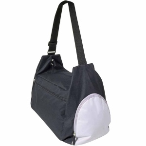 Sac de sport/sac de voyage en polyester 600D avec bandoulière réglable, 2 compartiments 5