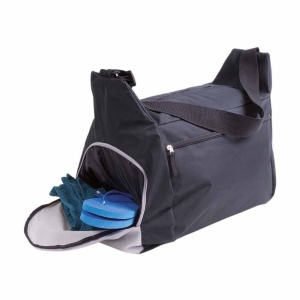 Sac de sport/sac de voyage en polyester 600D avec bandoulière réglable, 2 compartiments 7