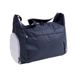 Sac de sport/sac de voyage en polyester 600D avec bandoulière réglable, 2 compartiments 2