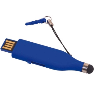 Clé USB 4 Gb, en ABS pointe touch screen et mini jack pour l'attacher au dispositif 4