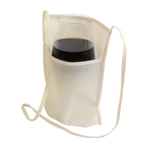 Porte-verre de dégustation tour de cou en TNT 80gr 10