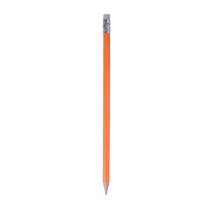 Crayon temp r e cylindrique avec gomme  (h 19cm) 4