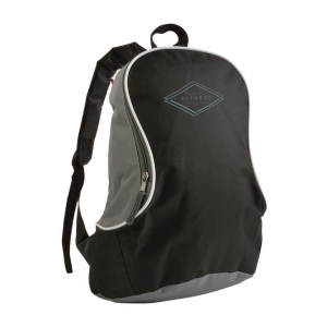 Sac à dos bicolore en polyester 600D avec bretelles rembourées 24