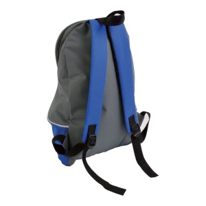 Sac à dos bicolore en polyester 600D avec bretelles rembourées 14