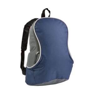 Sac à dos bicolore en polyester 600D avec bretelles rembourées 7