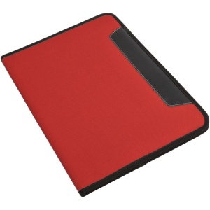 Conférencier, porte-bloc A4, avec poche et passant pour stylo, bloc ligné inclus 11