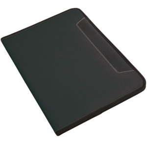Conférencier, porte-bloc A4, avec poche et passant pour stylo, bloc ligné inclus 13