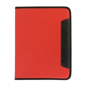 Conférencier, porte-bloc A4, avec poche et passant pour stylo, bloc ligné inclus 4