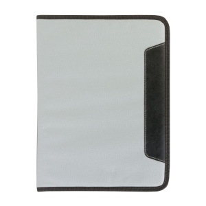 Conférencier, porte-bloc A4, avec poche et passant pour stylo, bloc ligné inclus 3
