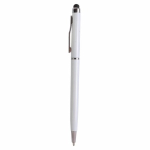 Stylo slim en plastique avec stilet écran tactile 19
