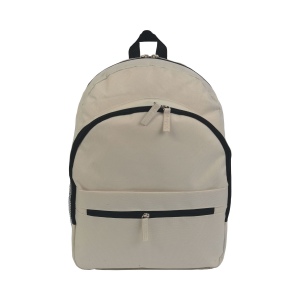 Sac à dos en polyester 600 D avec 6 poches dont 2 latérales en filet. Poche frontale 7