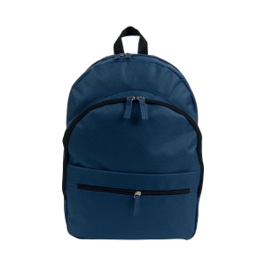 Sac à dos en polyester 600 D avec 6 poches dont 2 latérales en filet. Poche frontale 16