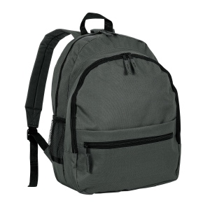Sac à dos en polyester 600 D avec 6 poches dont 2 latérales en filet. Poche frontale 6