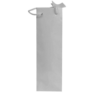 Shopper avec soufflet porte-bouteille en carte laminée 157 g/m2 avec renforcement au fond, 23