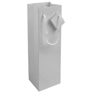 Shopper avec soufflet porte-bouteille en carte laminée 157 g/m2 avec renforcement au fond, 7