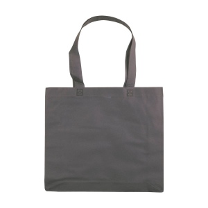Shopper avec soufflet en TNT 80g/m2 thermosoudé, anses longues 16