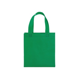 Shopper mini avec soufflet en TNT 80g/m2, anses courtes 30