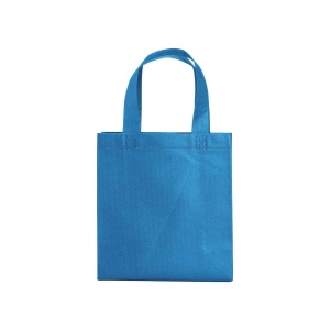 Shopper mini avec soufflet en TNT 80g/m2, anses courtes 16