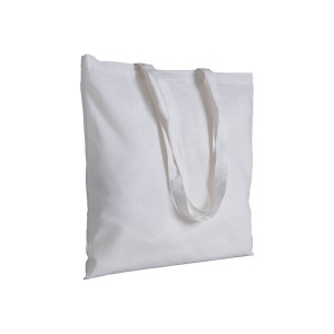 Shopper en coton 130 g/m,  anses longues 25