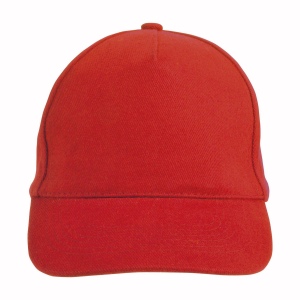 Casquette en coton épais brossé, 5 panneaux, fermeture en métal 7