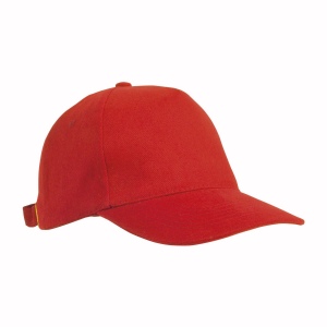 Casquette en coton épais brossé, 5 panneaux, fermeture en métal 3
