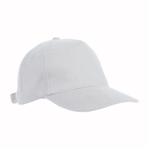 Casquette en coton épais brossé, 5 panneaux, fermeture en métal 5