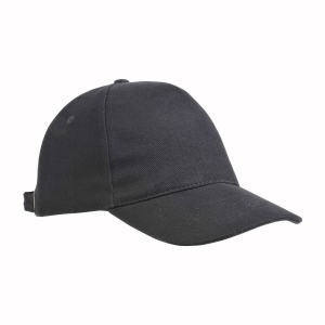 Casquette en coton épais brossé, 5 panneaux, fermeture en métal 4