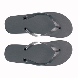 Tong UNISEXE avec semelle en PE (120 g) et lanière en PVC transparente. Taille unique 7