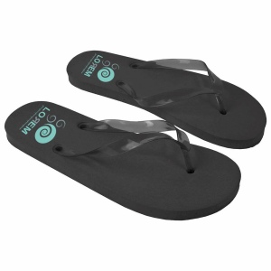 Tong UNISEXE avec semelle en PE (114 g) et lanière en PVC transparente. Taille unique 8