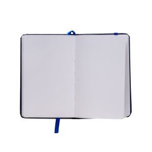 Bloc notes avec elastique et pages neutres 7
