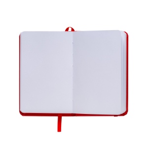 Bloc notes avec elastique et pages neutres 9