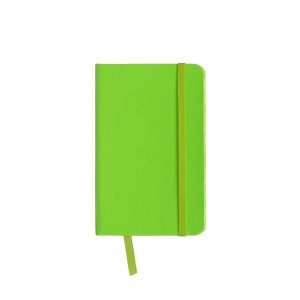 Bloc notes avec elastique et pages neutres 2