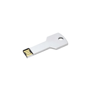 Clé USB 4 Gb en métal en forme de clé avec trou pour porte-clé 3