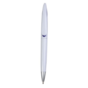 Stylo à bille en plastique avec courbe en forme de pince 5