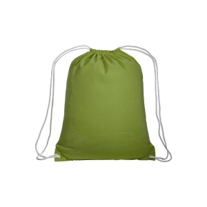 Sac à dos en coton 135 g/m2 avec fermeture réglable à cordon 14