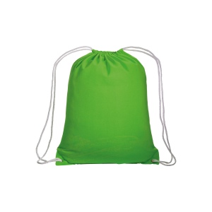 Sac à dos en coton 135 g/m2 avec fermeture réglable à cordon 15