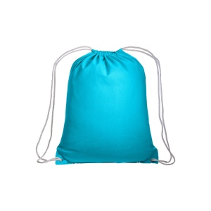 Sac à dos en coton 135 g/m2 avec fermeture réglable à cordon 16