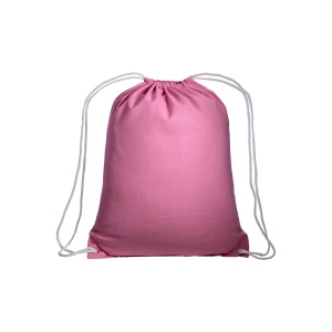 Sac à dos en coton 135 g/m2 avec fermeture réglable à cordon 17