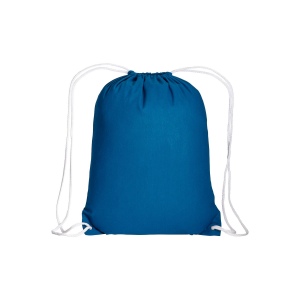 Sac à dos en coton 135 g/m2 avec fermeture réglable à cordon 18