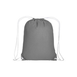Sac à dos en coton 135 g/m2 avec fermeture réglable à cordon 19