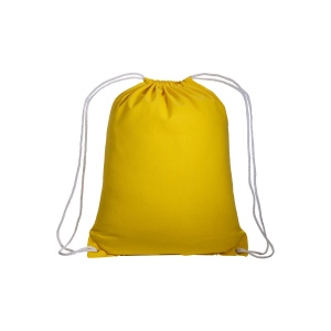 Sac à dos en coton 135 g/m2 avec fermeture réglable à cordon 21