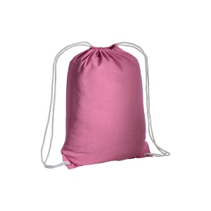 Sac à dos en coton 135 g/m2 avec fermeture réglable à cordon 5