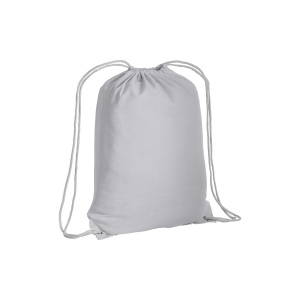 Sac à dos en coton 135 g/m2 avec fermeture réglable à cordon 13