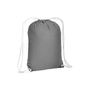 Sac à dos en coton 135 g/m2 avec fermeture réglable à cordon 7